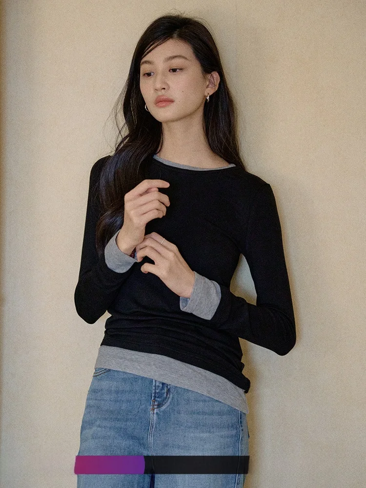 Jicouture женская трикотажная футболка Long Sve из мериносовой шерсти, лиоцелловый базовый слой, цветной дизайн Blo, весенний комбинезон для поездок на работу
Jicouture женская трикотажная футболка Long Sve из мериносовой шерсти, лиоцелловый базовый слой, цветной дизайн Blo, весенний комбинезон для поездок на работу