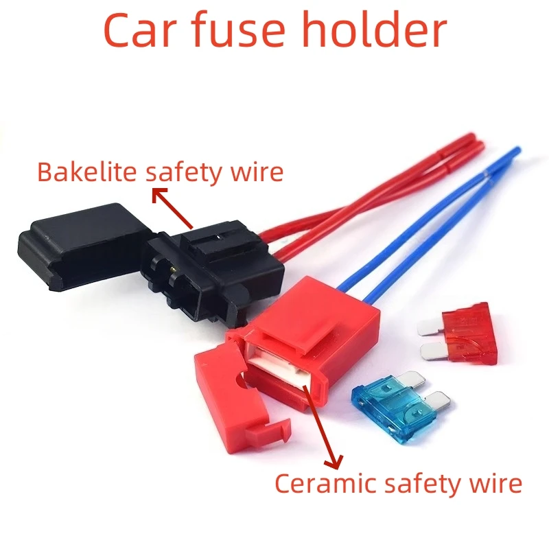 1Set Car waterproof fuse holder Car modified fuse socket, ceramic/bakelite fuse holder with cable
1Set Car waterproof fuse holder Car modified fuse socket, ceramic/bakelite fuse holder with cable