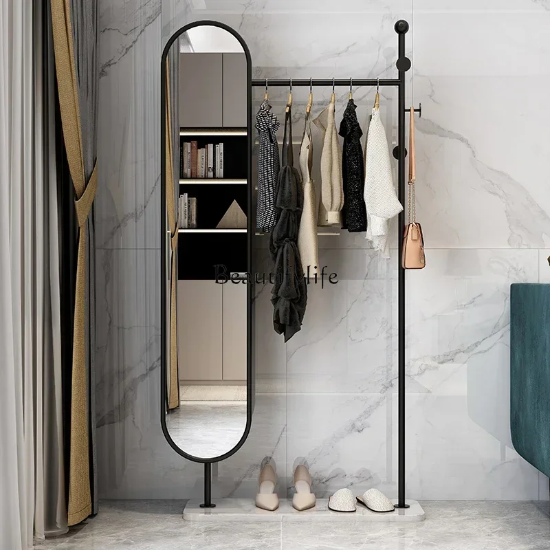 FG10*Hotel home bedroom rotating full-length mirror light luxury simple coat rack hanging clothes integrated
FG10*Hotel home bedroom rotating full-length mirror light luxury simple coat rack hanging clothes integrated