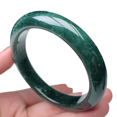 Natural Myanmar Jade Jade 54mm-62mm bracelet Princess jewelry bracelet send mom send girlfriend gift
Natural Myanmar Jade Jade 54mm-62mm bracelet Princess jewelry bracelet send mom send girlfriend gift