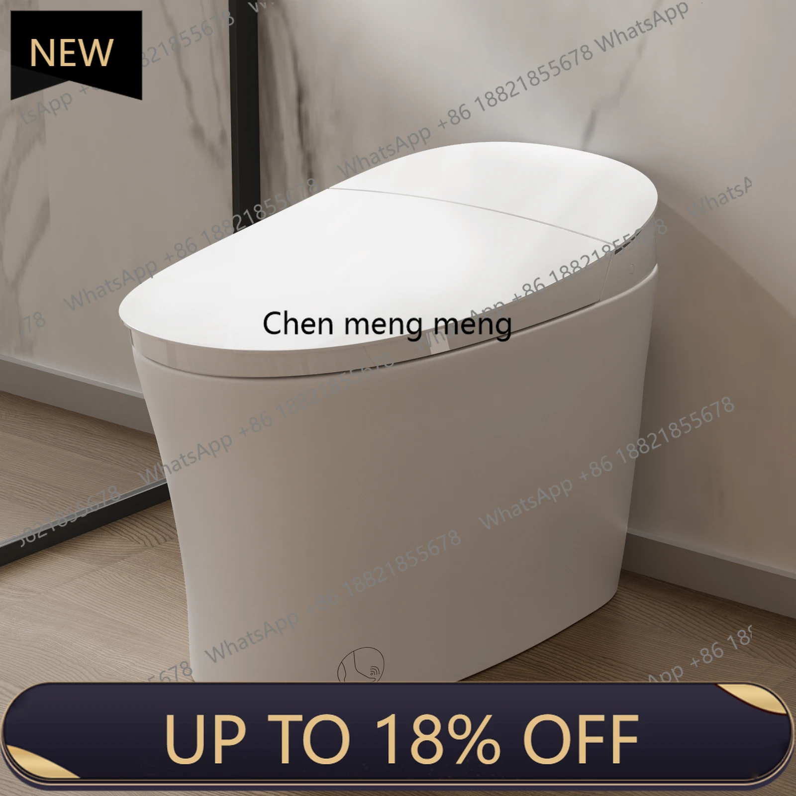 Z189 Intelligent Toilet Power Flush Comfort Height Smart Toilet with Built-In Bidet, ADA Compliant N111-1B F185
Z189 Intelligent Toilet Power Flush Comfort Height Smart Toilet with Built-In Bidet, ADA Compliant N111-1B F185