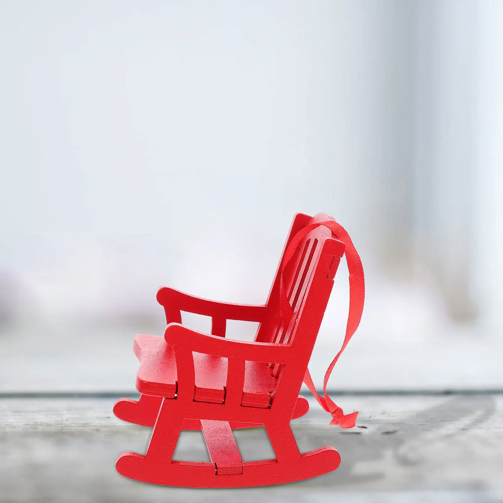 1Pcs Wooden Mini Rocking Chair Pendant Eco-Friendly Xmas Tree Decoration Small Furniture Ornament Holiday Decor Accessories
1Pcs Wooden Mini Rocking Chair Pendant Eco-Friendly Xmas Tree Decoration Small Furniture Ornament Holiday Decor Accessories