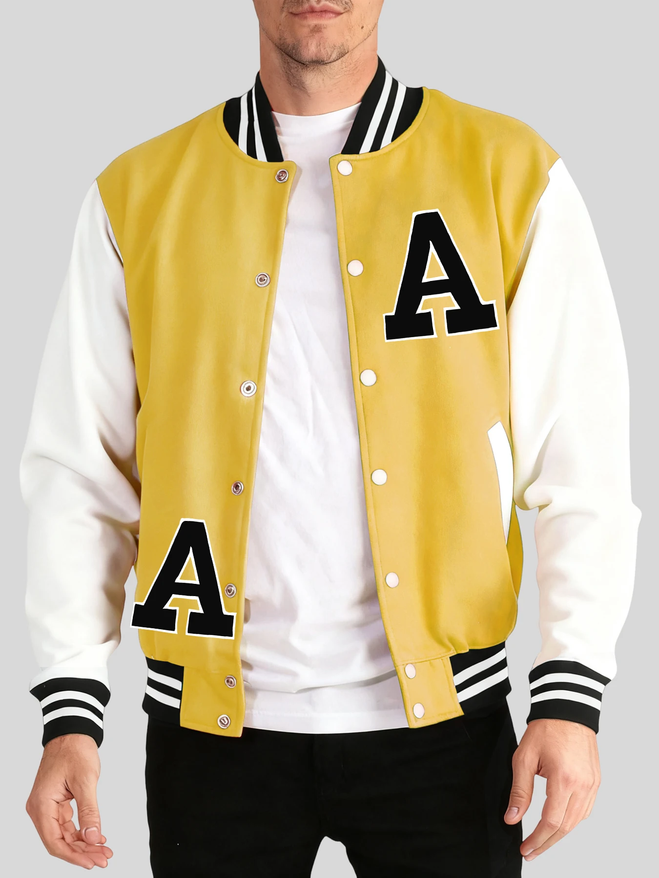 Креативная мужская модная уличная одежда с буквенным принтом, теплые базовые топы, осенне-зимние куртки, мягкая бейсбольная форма с карманами
Креативная мужская модная уличная одежда с буквенным принтом, теплые базовые топы, осенне-зимние куртки, мягкая бейсбольная форма с карманами