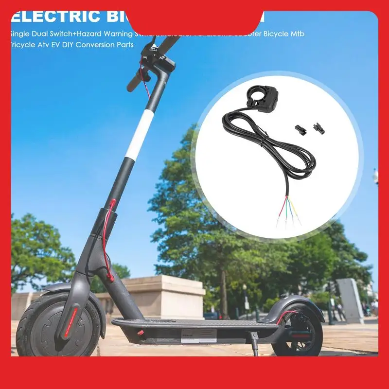 Single Dual Switch+Hazard Warning Switch/Indicator For Electric Scooter Bicycle Mtb Tricycle Atv EV DIY Conversion Parts
Single Dual Switch+Hazard Warning Switch/Indicator For Electric Scooter Bicycle Mtb Tricycle Atv EV DIY Conversion Parts