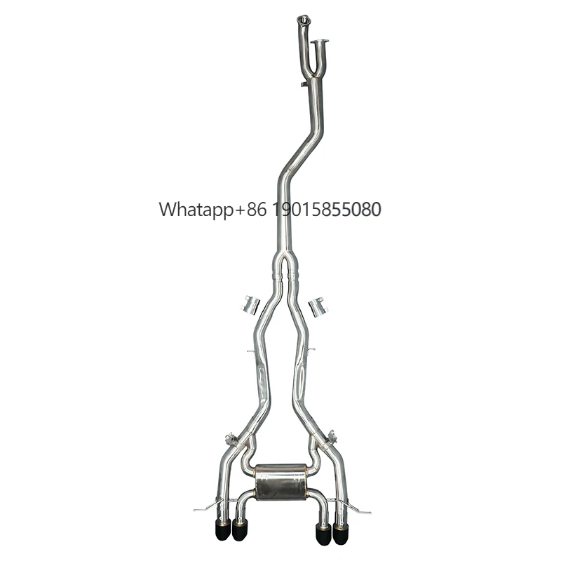 3.5" Tuning for Race Valvetronic Cat-back Exhaust System With Exhaust Muffler Tips Brace for M3 M4 G80 G82 G83 S58B30A 2020+
3.5" Tuning for Race Valvetronic Cat-back Exhaust System With Exhaust Muffler Tips Brace for M3 M4 G80 G82 G83 S58B30A 2020+