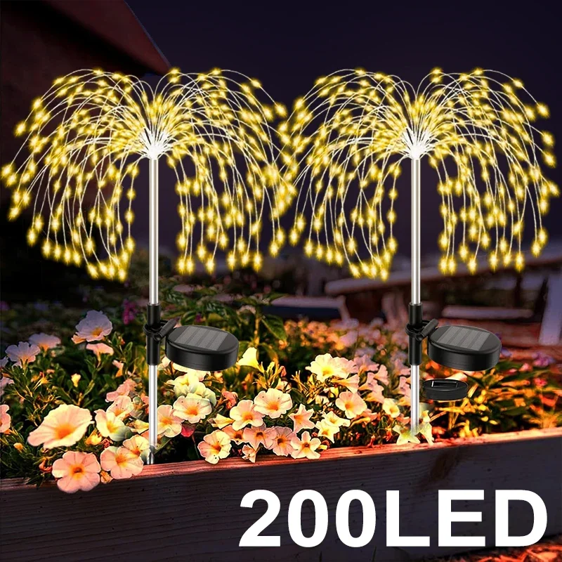 200LED Firework Lights Solar Power Outdoor Wire Flower Garden Decorate Solar Lamp for Landscape Patio Pathway Yard Lawn
200LED Firework Lights Solar Power Outdoor Wire Flower Garden Decorate Solar Lamp for Landscape Patio Pathway Yard Lawn