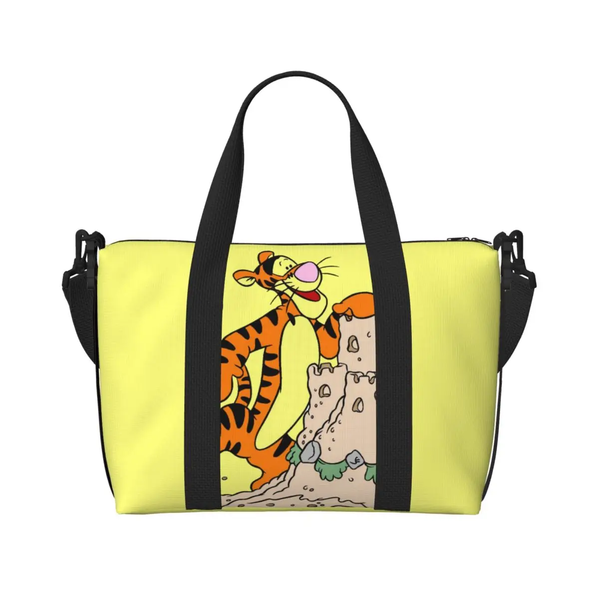 Большая женская сумка-тоут с мультяшными персонажами Тигр и Винни-Пух, для покупок, пляжа, спортзала, путешествий
Большая женская сумка-тоут с мультяшными персонажами Тигр и Винни-Пух, для покупок, пляжа, спортзала, путешествий