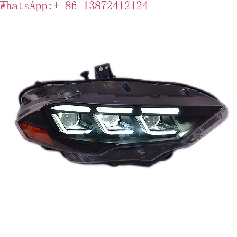 Car Styling Head Lamp for Ford Mustang Headlights 2018-2023 Mustang LED Headlight Upgrade DRL Hid Bi Xenon Auto Accessories
Car Styling Head Lamp for Ford Mustang Headlights 2018-2023 Mustang LED Headlight Upgrade DRL Hid Bi Xenon Auto Accessories