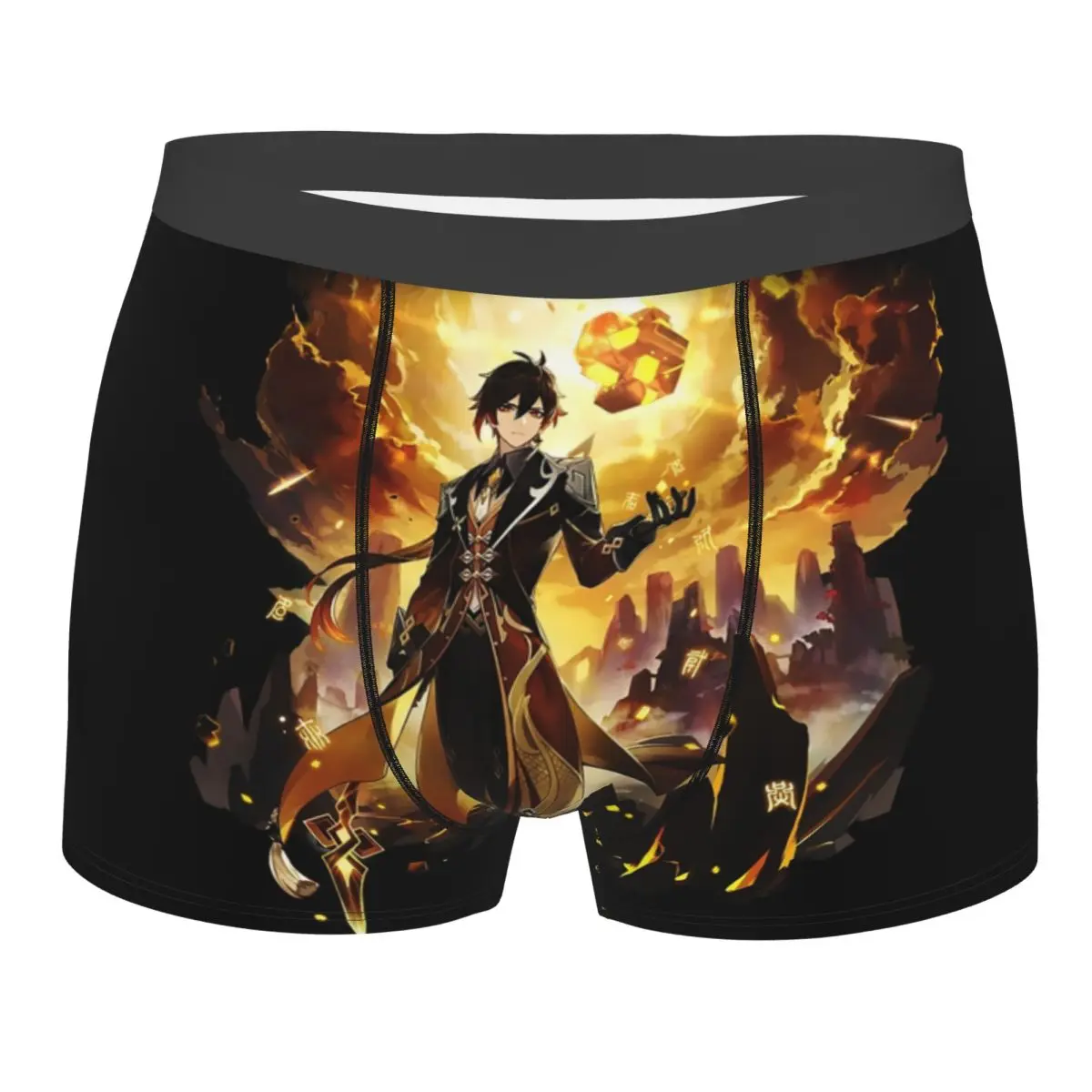 Новое мужское нижнее белье Custom New Star Zhongli Genshin Impact, дышащие трусы-боксеры
Новое мужское нижнее белье Custom New Star Zhongli Genshin Impact, дышащие трусы-боксеры