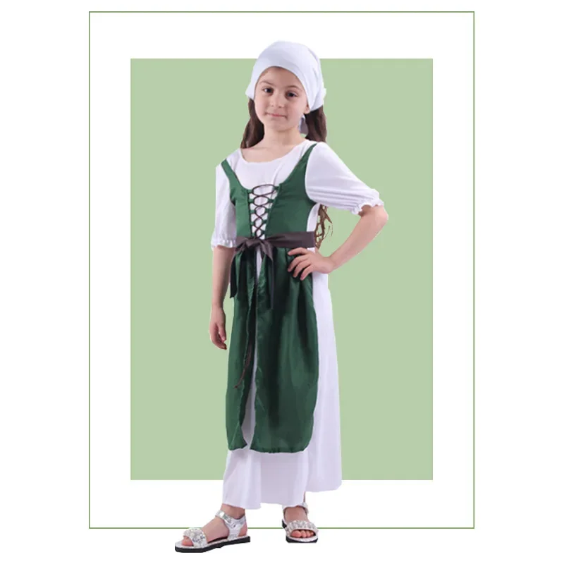 Kids Northern Ireland Festival Girls Ethnic Uniforms St Patrick's Day School Party Stage Show Performance Roles Play Outfit
Kids Northern Ireland Festival Girls Ethnic Uniforms St Patrick's Day School Party Stage Show Performance Roles Play Outfit