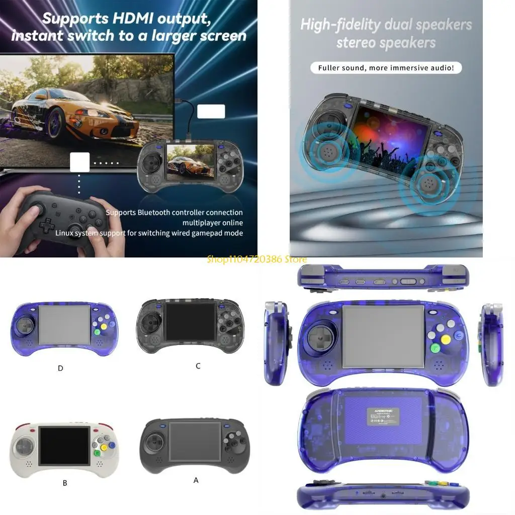 K0EA 4'' IPS Screen Handheld Game Players Retro Portable Video Game Console Adult
K0EA 4'' IPS Screen Handheld Game Players Retro Portable Video Game Console Adult