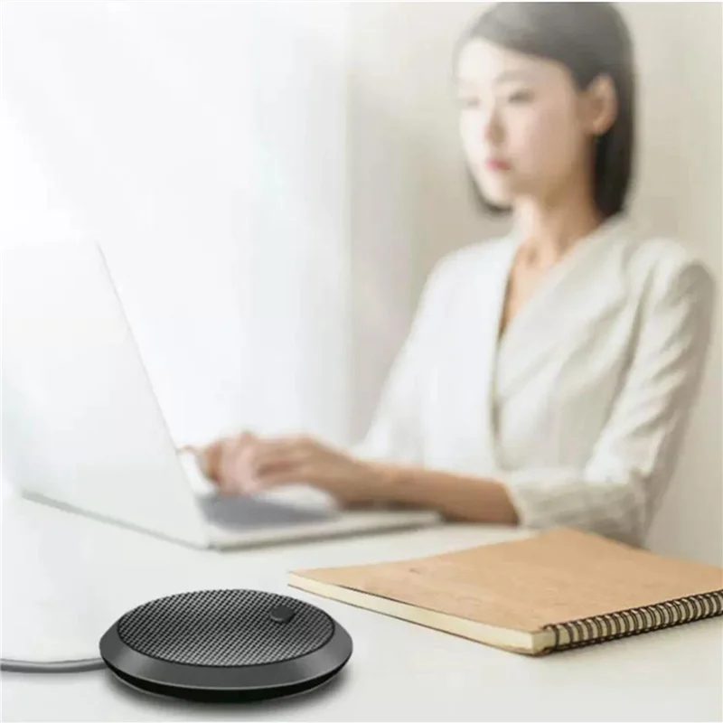 Новости 2X USB-микрофон для конференций, всенаправленный конденсаторный микрофон для ПК со светодиодным индикатором кнопки отключения звука, Plug & Play, для игр
Новости 2X USB-микрофон для конференций, всенаправленный конденсаторный микрофон для ПК со светодиодным индикатором кнопки отключения звука, Plug & Play, для игр