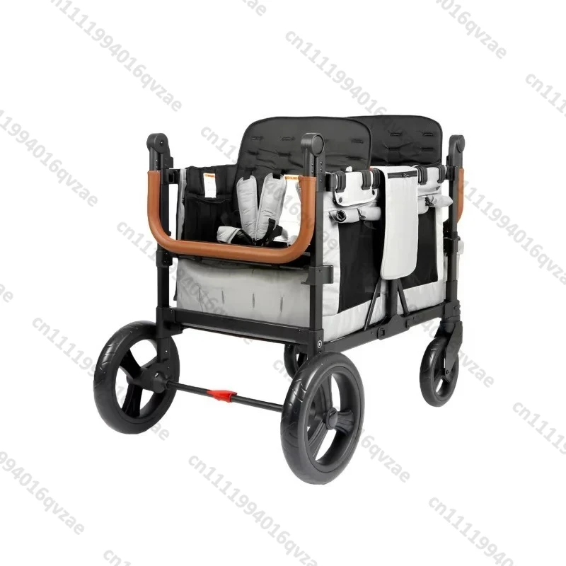 Double Stroller Can Sit and Lie Down At The Campsite Four-seat Camper
Double Stroller Can Sit and Lie Down At The Campsite Four-seat Camper