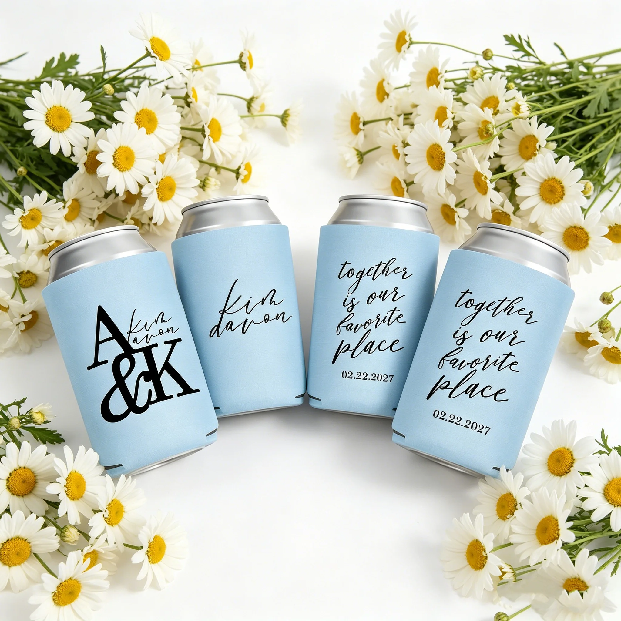 Custom Rustic Wedding Can Coolers Personalized Monogrammed Can Sleeves, Engagement Party Favors Wedding Shower Gifts for Guests
Custom Rustic Wedding Can Coolers Personalized Monogrammed Can Sleeves, Engagement Party Favors Wedding Shower Gifts for Guests