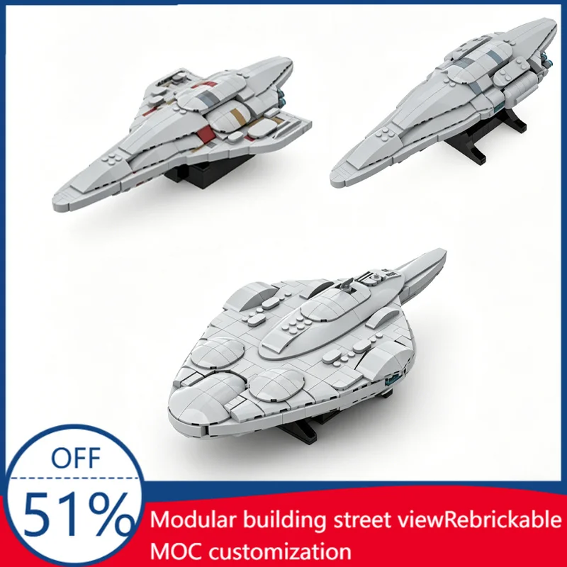 MOC Star Cruiser MOC Creative Sci-Fi Space Ship Building Blocks Model DIY Kid Educational Assembly Toy Birthday Creative Gifts
MOC Star Cruiser MOC Creative Sci-Fi Space Ship Building Blocks Model DIY Kid Educational Assembly Toy Birthday Creative Gifts
