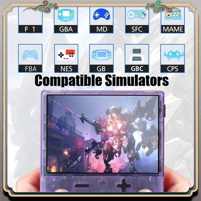 A46M-XGB35 Handheld Game Console 10000+Games 3.5 Inch Screen Linux Supports Dual Player Arcade Game Console For PS1 GBA
A46M-XGB35 Handheld Game Console 10000+Games 3.5 Inch Screen Linux Supports Dual Player Arcade Game Console For PS1 GBA