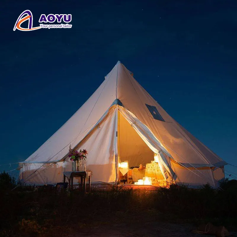 AOYU 3M/4M/5M/6M Yurt Mongolian Tent Large Space Outdoor Waterproof Glamping Luxury Dome Camping Resort Bell Tent
AOYU 3M/4M/5M/6M Yurt Mongolian Tent Large Space Outdoor Waterproof Glamping Luxury Dome Camping Resort Bell Tent