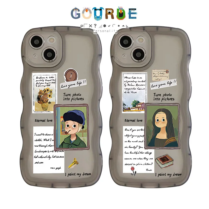 Gourde Aesthetic Casing Celebrity Oil Painting Phone Case for Iphone 15 14 13 12 11 Pro Max IP 7 8 Plus Iphon X XS XR Xs Max
Gourde Aesthetic Casing Celebrity Oil Painting Phone Case for Iphone 15 14 13 12 11 Pro Max IP 7 8 Plus Iphon X XS XR Xs Max