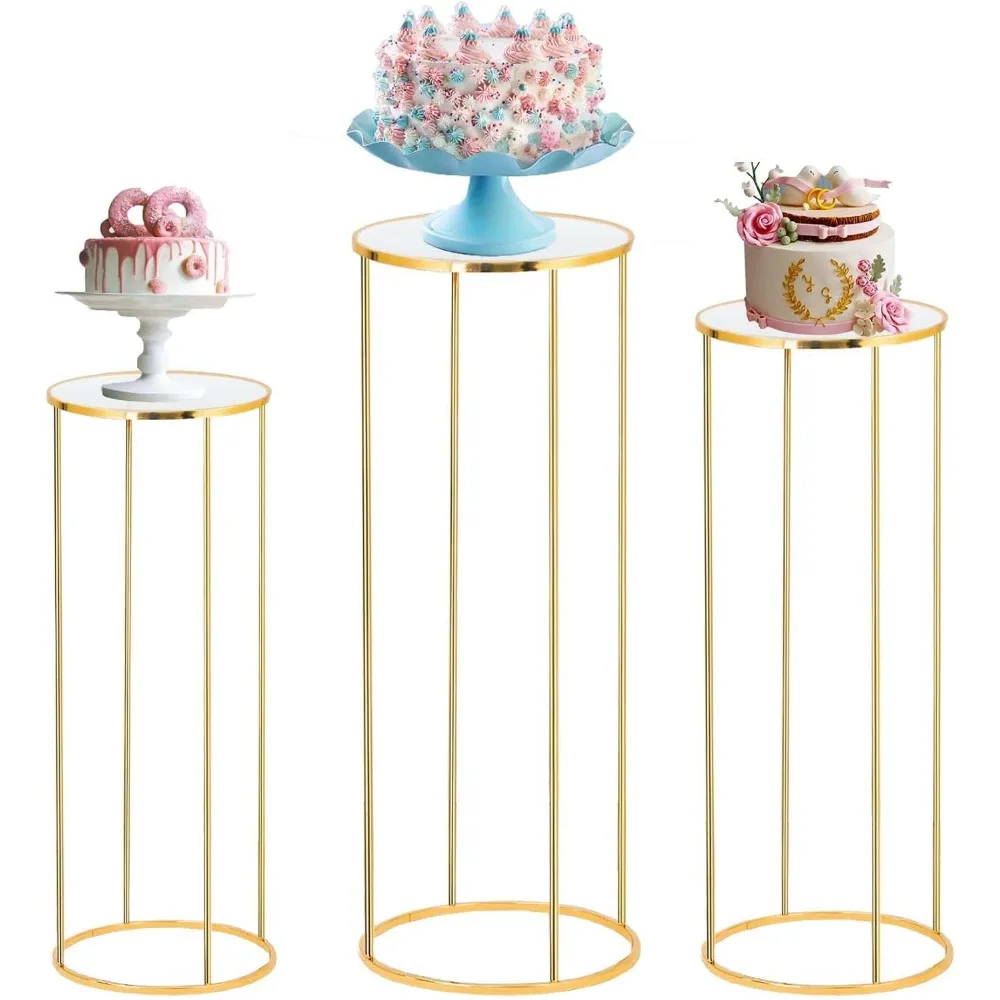 3PCS Cylinder Pedestal Stand, Cake Table for Parties Metal Plant Cylinder Table, Cake Stand
3PCS Cylinder Pedestal Stand, Cake Table for Parties Metal Plant Cylinder Table, Cake Stand
