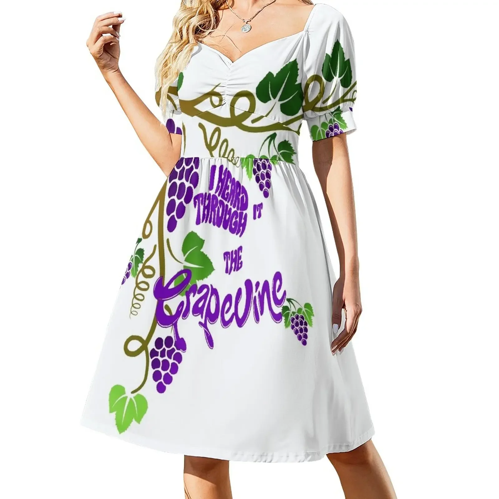 I heard it through the Grapevine Short-Sleeved Dress birthday dress for women luxury 2025 women's summer jumpsuit
I heard it through the Grapevine Short-Sleeved Dress birthday dress for women luxury 2025 women's summer jumpsuit