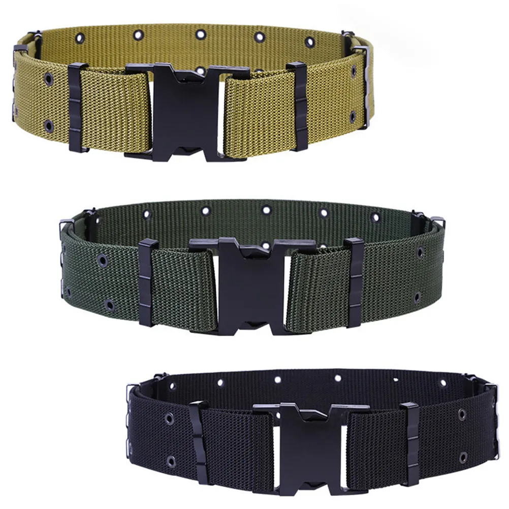 Heavy Duty Canvas Tactical Belt for Men Outdoor Webbing Waistband Adjustable Breathable Military Style Mens Belts Durable
Heavy Duty Canvas Tactical Belt for Men Outdoor Webbing Waistband Adjustable Breathable Military Style Mens Belts Durable