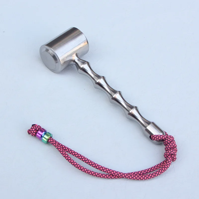 Outdoor Portable EDC Creative TC4 Titanium Alloy Mini Short Handle Tactical Hammer Hand Solid Car Emergency Window Breaking Tool
Outdoor Portable EDC Creative TC4 Titanium Alloy Mini Short Handle Tactical Hammer Hand Solid Car Emergency Window Breaking Tool