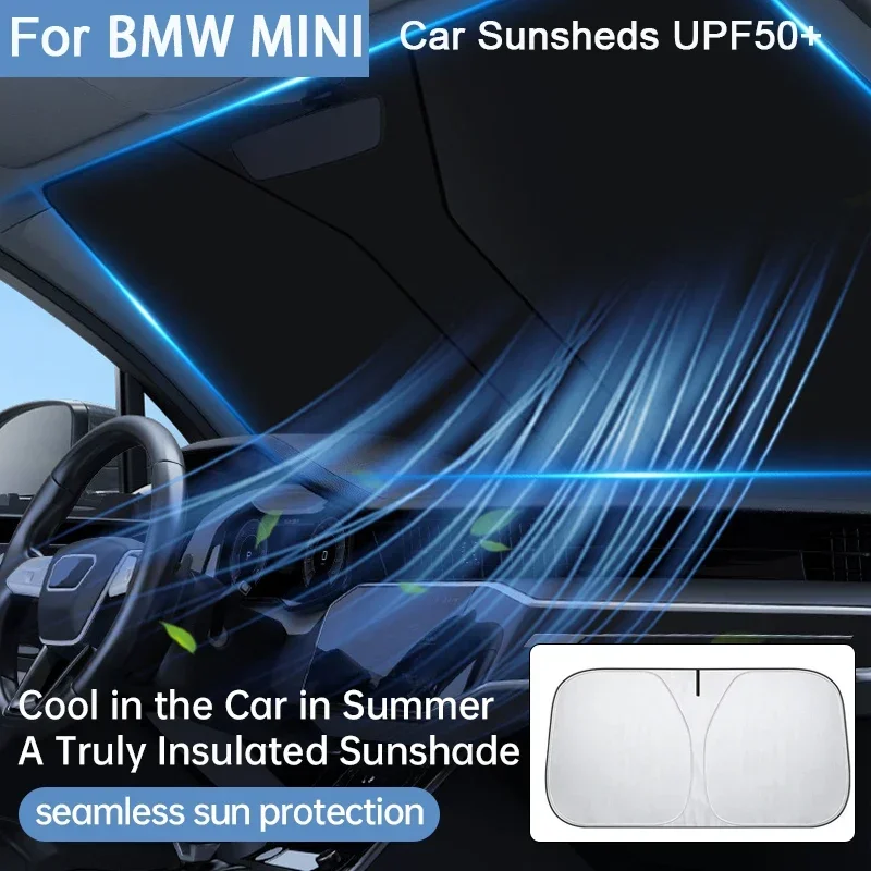 Car Windshield SunShade for BMW Mini COOPERS ONE JCW F56 F55 F54 F57 F60 R55 R56 R57 R59 R60 Sun Visor UV Protection Auto Parts
Car Windshield SunShade for BMW Mini COOPERS ONE JCW F56 F55 F54 F57 F60 R55 R56 R57 R59 R60 Sun Visor UV Protection Auto Parts