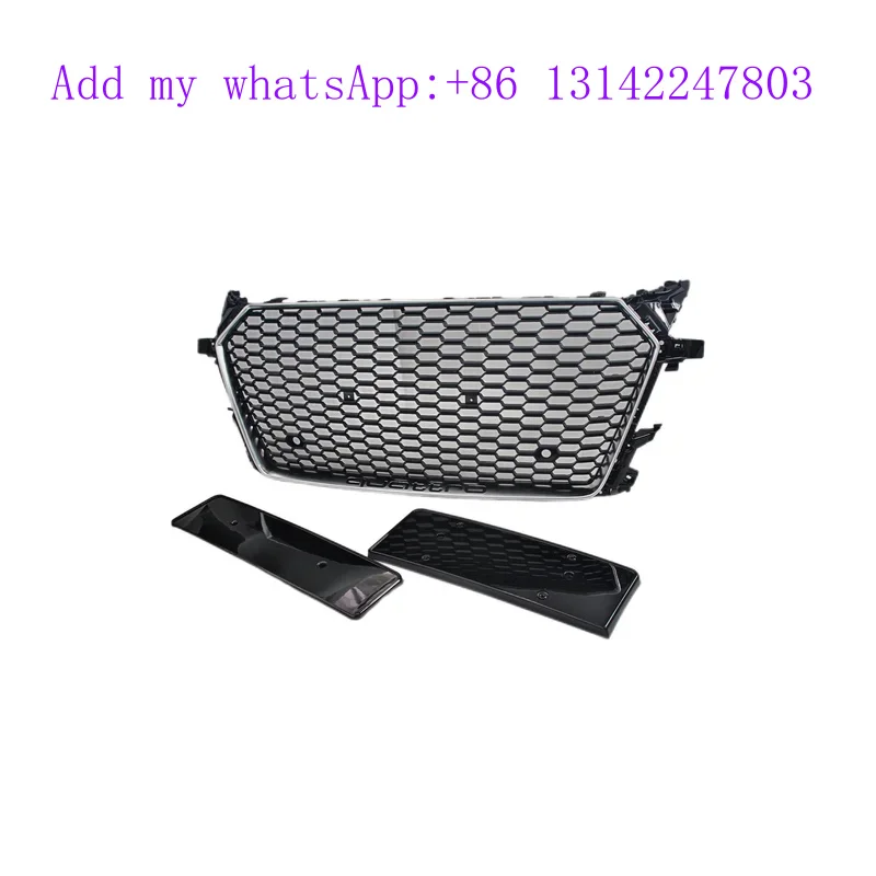 For automotive parts 2014-2018 MK3 TT upgraded TTRS front grille black cellular bumper grille
For automotive parts 2014-2018 MK3 TT upgraded TTRS front grille black cellular bumper grille
