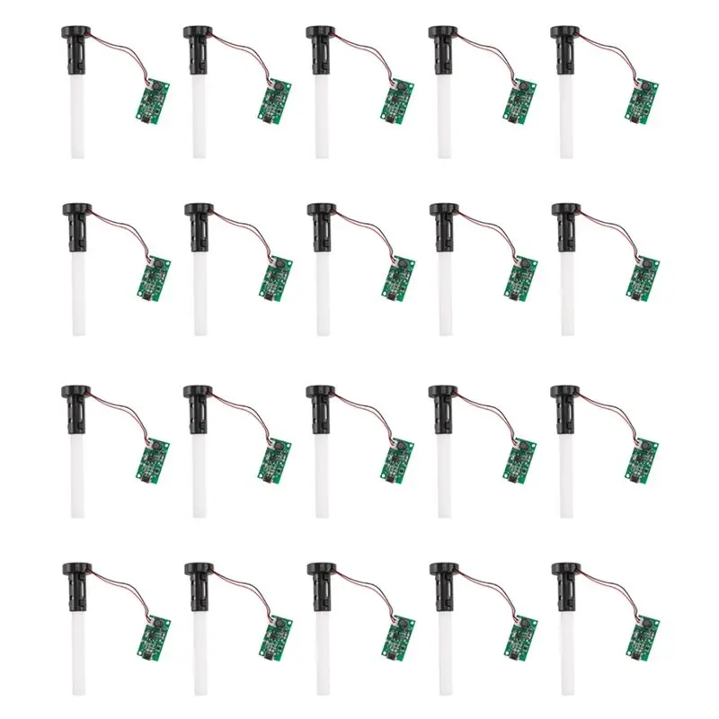 AA08-Mini Air Humidifier Mist Maker USB Atomizer Transducer Atomization Piece DIY Accessories And PCB Drive Module(20PCS)