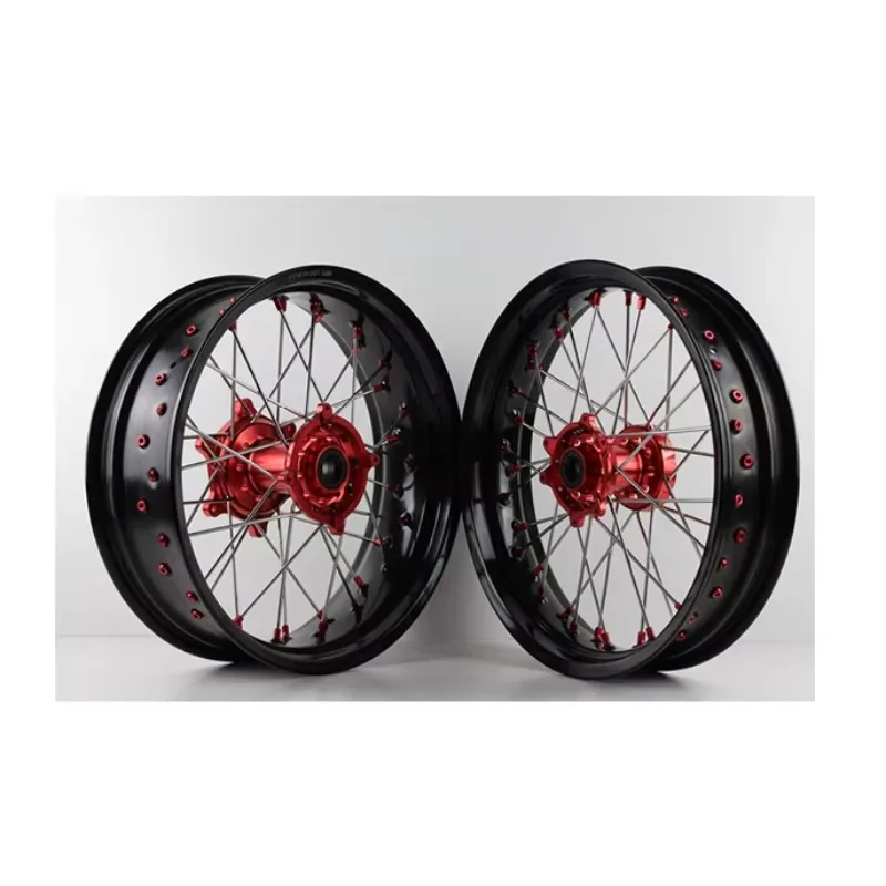 High Quality Aluminum Alloy 17 Motorcycle Supermoto Wheels For Honda CRF 250 450
High Quality Aluminum Alloy 17 Motorcycle Supermoto Wheels For Honda CRF 250 450