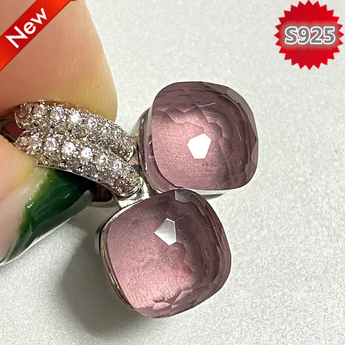 10.6mm Classic Drop Earrings Inlay Transparent Zircon 925 Sterling Silver 32Colors Crystal Earrings Fine Jewelry For Women
10.6mm Classic Drop Earrings Inlay Transparent Zircon 925 Sterling Silver 32Colors Crystal Earrings Fine Jewelry For Women