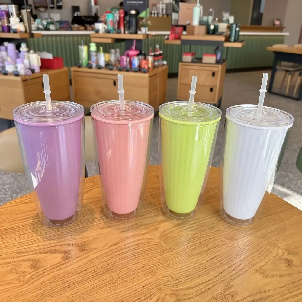 Practical Large Capacity Double Layer Straw Cup Leakproof Sealed Drinking Bottle Cute Anti Fall Plastic Water Bottle Summer
Practical Large Capacity Double Layer Straw Cup Leakproof Sealed Drinking Bottle Cute Anti Fall Plastic Water Bottle Summer