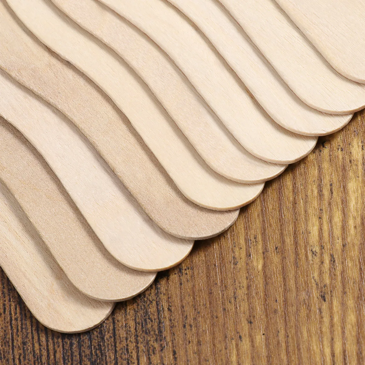 100Pcs Wood Ice Cream Dessert Spoons Natural Wooden Taster Spoons Smooth Durable Eco Friendly for Sample Tasting
100Pcs Wood Ice Cream Dessert Spoons Natural Wooden Taster Spoons Smooth Durable Eco Friendly for Sample Tasting