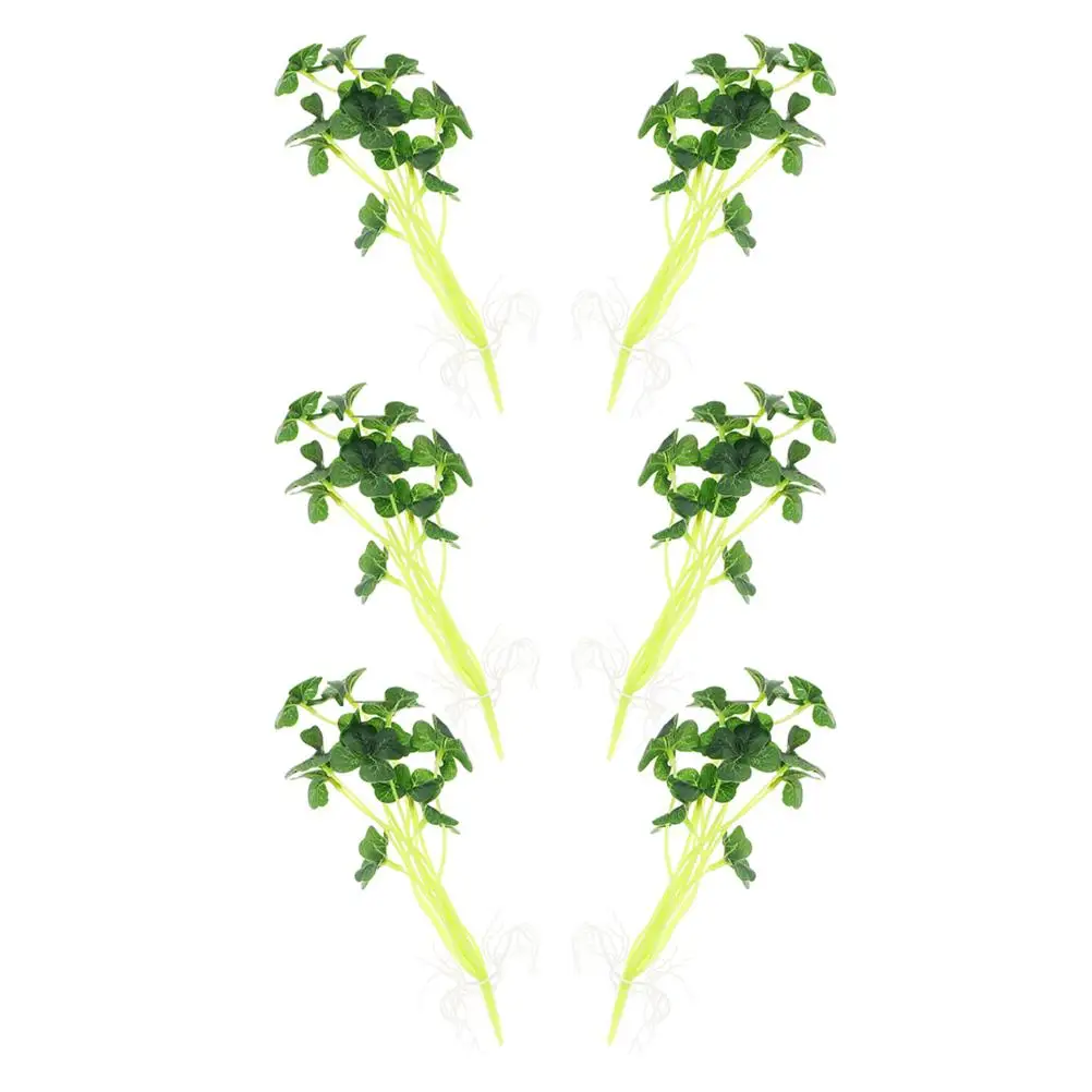 6PCS Artificial Shamrock Plants Faux Home Decor Green Plants Table Arrangement Patrick Day Wedding Office
6PCS Artificial Shamrock Plants Faux Home Decor Green Plants Table Arrangement Patrick Day Wedding Office