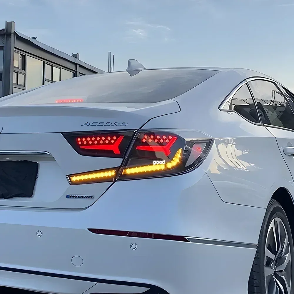 Для Honda Accord 2018-2021 светодиодные задние фонари автомобиля в сборе, обновленный стример, сигнальная лампа, авто задние задние фонари, аксессуары
Для Honda Accord 2018-2021 светодиодные задние фонари автомобиля в сборе, обновленный стример, сигнальная лампа, авто задние задние фонари, аксессуары