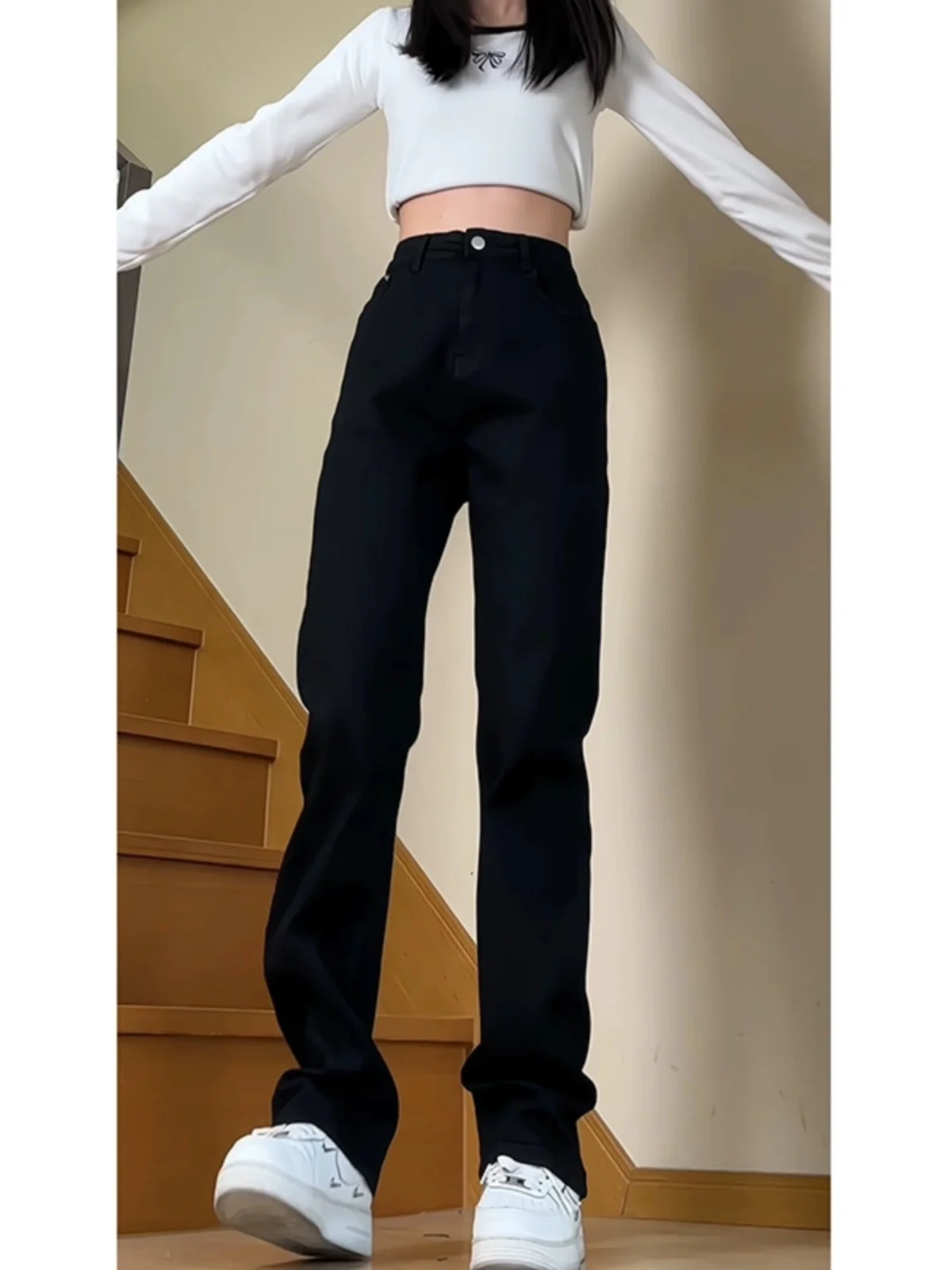 Cleanfit Bla Soft Jeans Men's OOTD Spring Vibe High Street Slim Straight Leg Trousers Trendy Wear Resistant Polyester Cotton
Cleanfit Bla Soft Jeans Men's OOTD Spring Vibe High Street Slim Straight Leg Trousers Trendy Wear Resistant Polyester Cotton