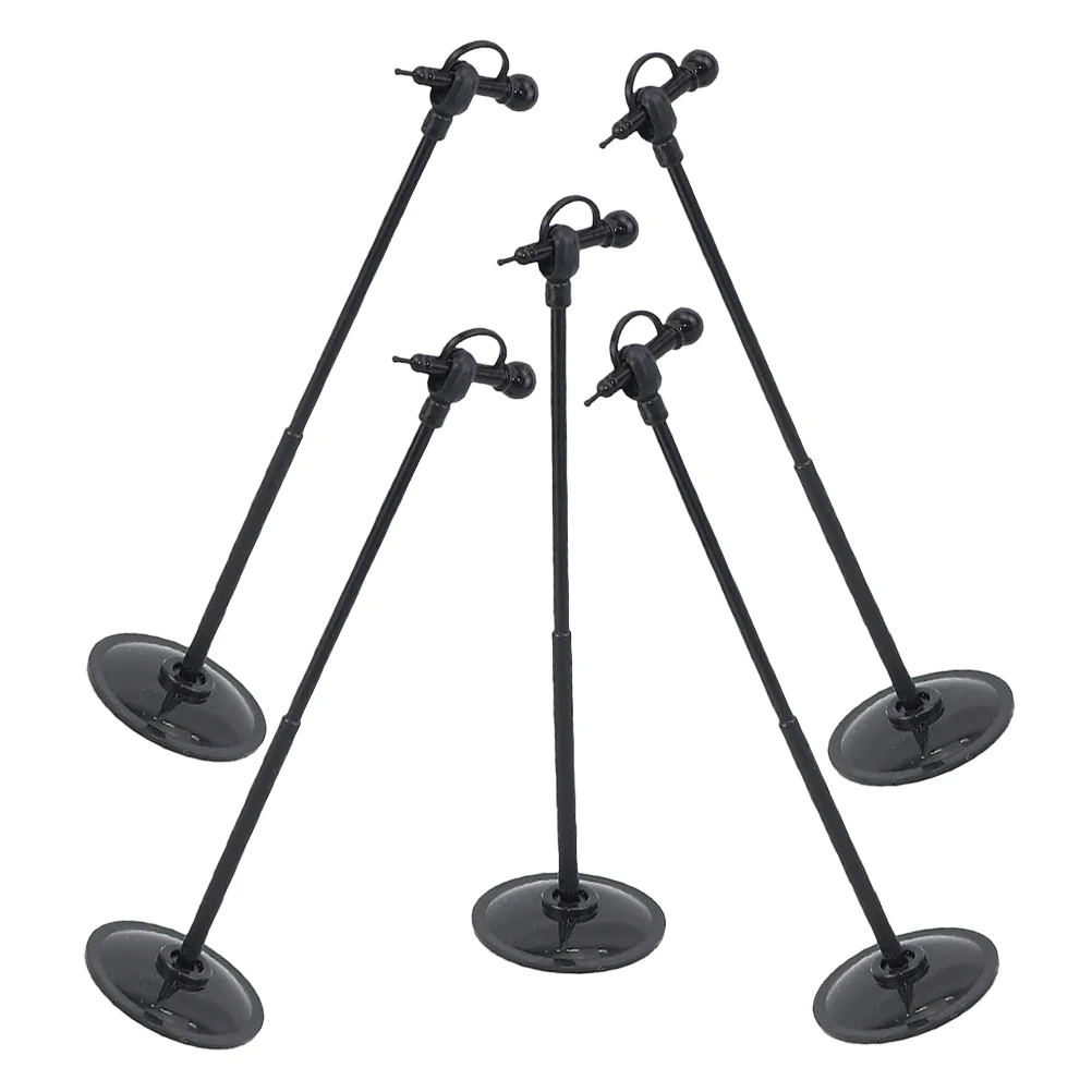 5 Pcs Mini Microphone Miniature Musical Instrument Cake Topper Model Props Black Audio Toys
5 Pcs Mini Microphone Miniature Musical Instrument Cake Topper Model Props Black Audio Toys