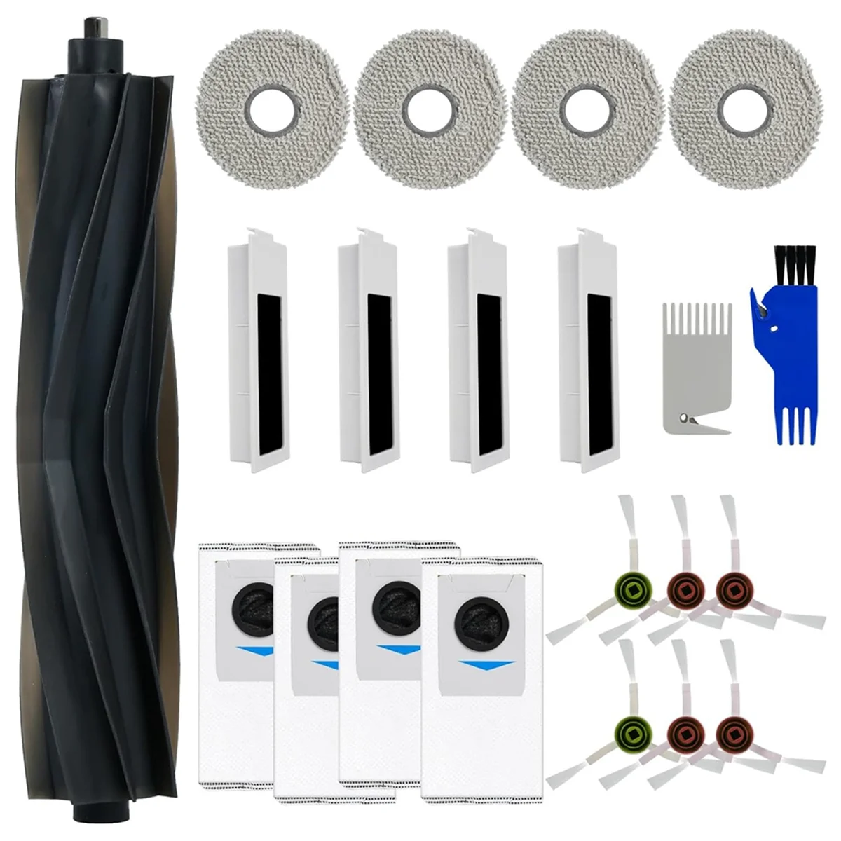 A13G-For T20 Omni / T20e Omni / T20 Pro Omni / T20 Max Main Side Brush Hepa Filter Mop Cloth Dust Bags
A13G-For T20 Omni / T20e Omni / T20 Pro Omni / T20 Max Main Side Brush Hepa Filter Mop Cloth Dust Bags