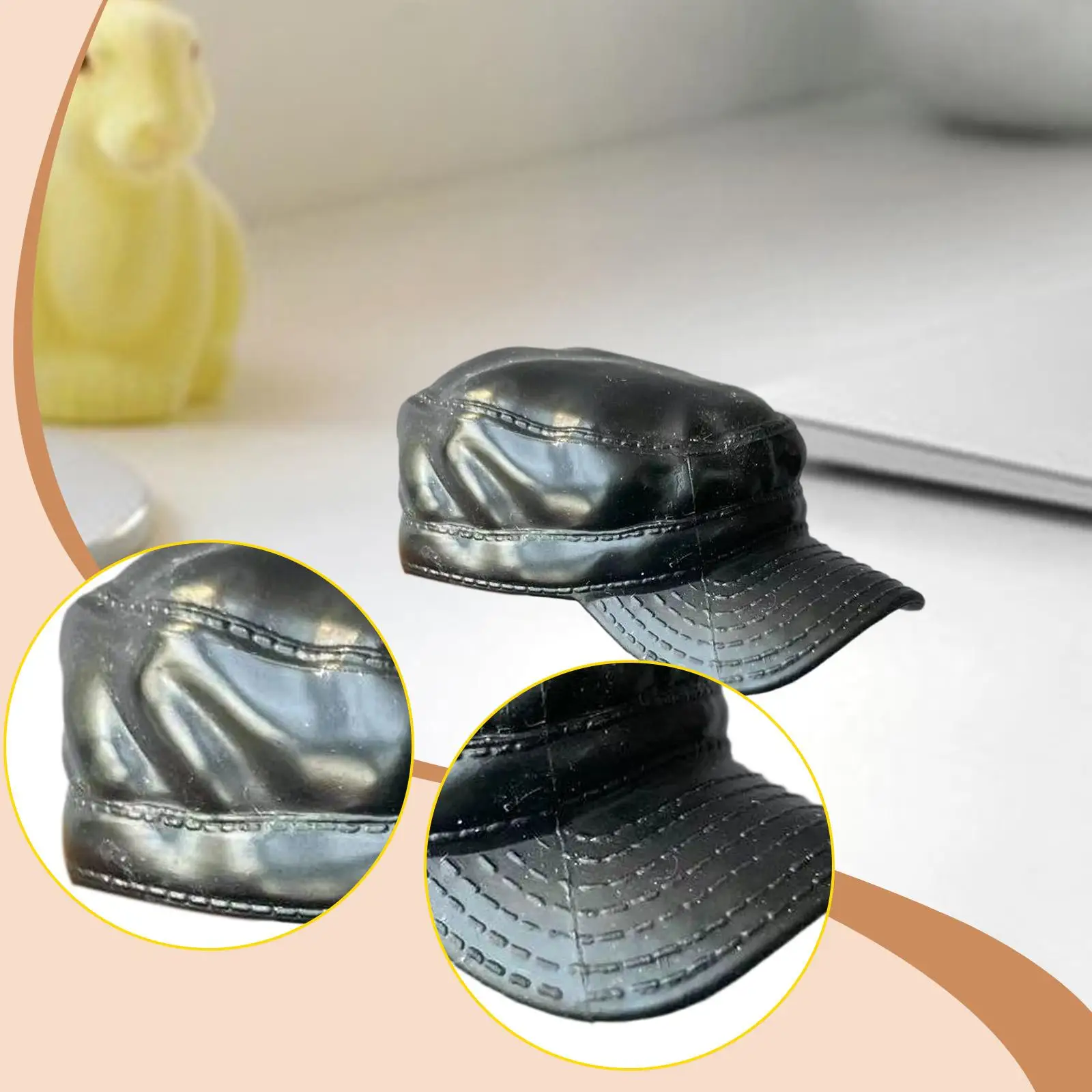 1/6 Scale Action Figure Hat Headwear for 12 inch Figure Black Pretend Play Doll Prop Miniature Doll Hat Trendy Mini Baseball Cap
1/6 Scale Action Figure Hat Headwear for 12 inch Figure Black Pretend Play Doll Prop Miniature Doll Hat Trendy Mini Baseball Cap