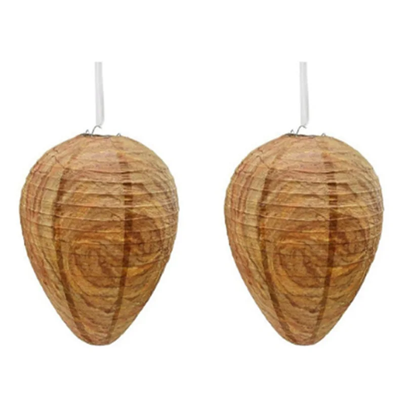MAKE-2Pcs Wasp Nest Decoy Beehive Wasp Honey Bee Wasp Hornet Spiral Vortex Cloth Paper Lantern Hanging Drive Beehive Trap Durabl
MAKE-2Pcs Wasp Nest Decoy Beehive Wasp Honey Bee Wasp Hornet Spiral Vortex Cloth Paper Lantern Hanging Drive Beehive Trap Durabl