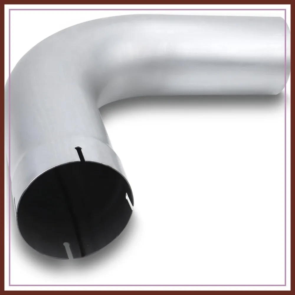 LCGP 5" OD Exhaust 90 Degree Elbow, Aluminized Steel Pipe Bend
LCGP 5" OD Exhaust 90 Degree Elbow, Aluminized Steel Pipe Bend