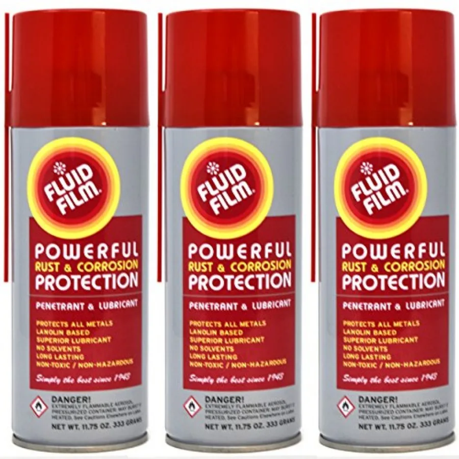 3 Aerosol Cans Rust and Corrosion Protection; Metal Surface Penetrant and Lubricant Marine Automotive Industrial Home 11.75 Oz
3 Aerosol Cans Rust and Corrosion Protection; Metal Surface Penetrant and Lubricant Marine Automotive Industrial Home 11.75 Oz