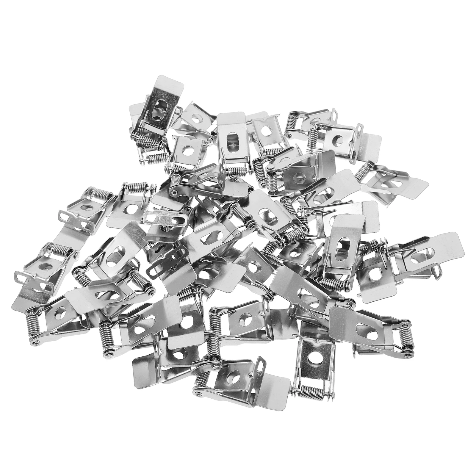 40Pcs Recessed Lighting Spring Clips Heavy Duty Metal Mounting Brackets for Downlight Fixtures Secure Fit for Spotlight Housing
40Pcs Recessed Lighting Spring Clips Heavy Duty Metal Mounting Brackets for Downlight Fixtures Secure Fit for Spotlight Housing
