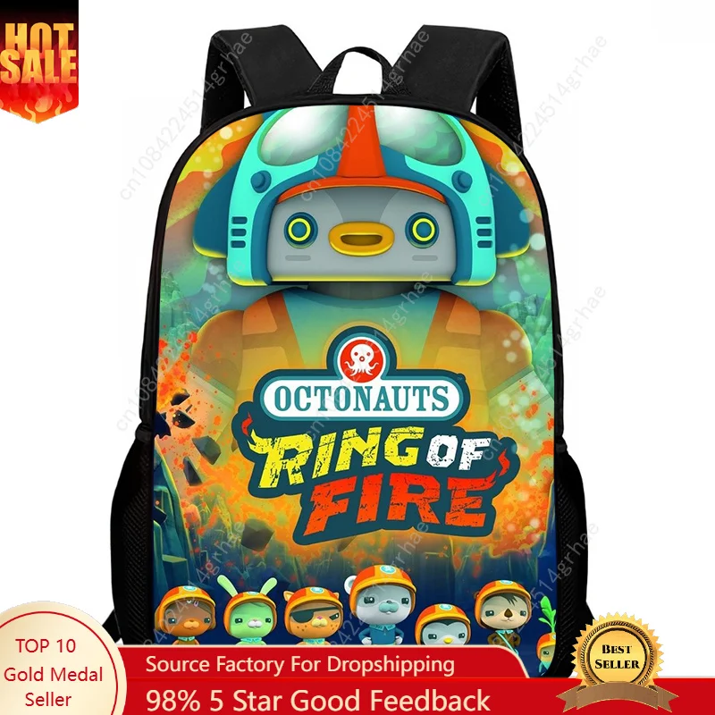 Popular O-Octonauts Print Backpack Schoolbag Boys and Girls Backpack Zipper Shoulders The Best Gift Camping Rucksack
Popular O-Octonauts Print Backpack Schoolbag Boys and Girls Backpack Zipper Shoulders The Best Gift Camping Rucksack
