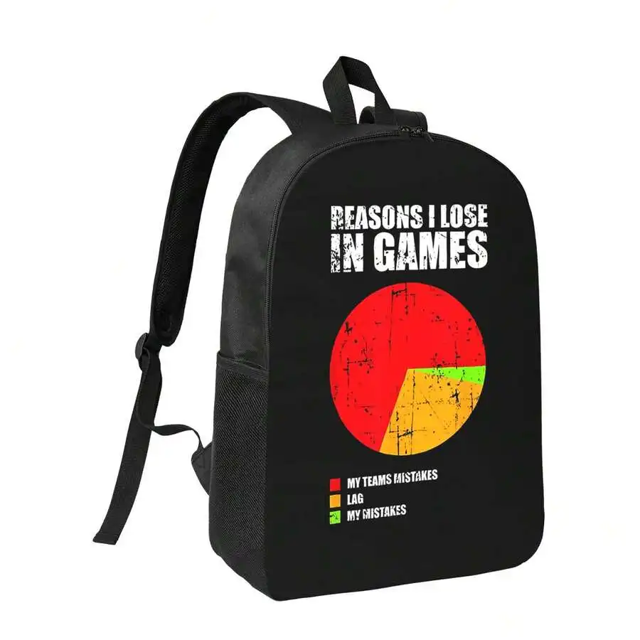 Funny Gaming Backpack With Pie Chart Design For Adults Casual School College Use
Funny Gaming Backpack With Pie Chart Design For Adults Casual School College Use