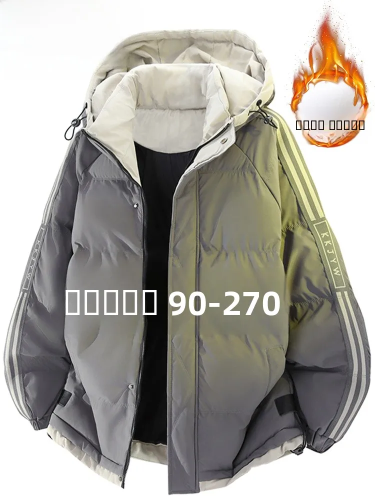 Mo Cha Trendy Large Size Cotton Jaet for Men Winter New Faion Thiened Warm Loose Casual Hooded Outerwear
Mo Cha Trendy Large Size Cotton Jaet for Men Winter New Faion Thiened Warm Loose Casual Hooded Outerwear