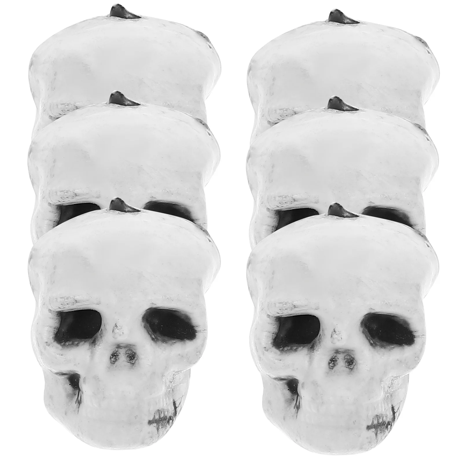 6 Pcs Head Models Halloween Simulated Skull Props House Decoration (No 10 Skull) 6pcs Scared Fake Models Skulls
6 Pcs Head Models Halloween Simulated Skull Props House Decoration (No 10 Skull) 6pcs Scared Fake Models Skulls