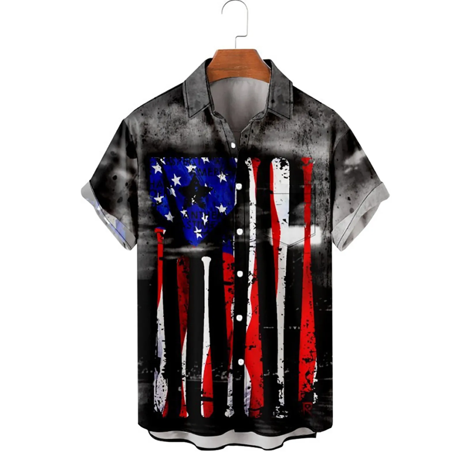 N Apparel Мужская рубашка с пуговицами и коротким рукавом, мужская рубашка с шаговым швом, Мужская модная индивидуальная цифровая 3D-печать с флагом на День Независимости
N Apparel Мужская рубашка с пуговицами и коротким рукавом, мужская рубашка с шаговым швом, Мужская модная индивидуальная цифровая 3D-печать с флагом на День Независимости