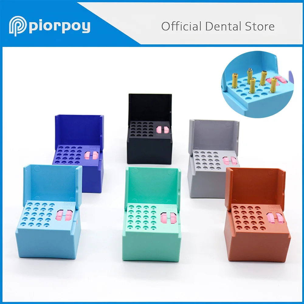 PIORPOY 20 Holes Dental Endo Files Holder Disinfection Storage Case Dentistry Organizers Box Stand Block Odontologia Tools
PIORPOY 20 Holes Dental Endo Files Holder Disinfection Storage Case Dentistry Organizers Box Stand Block Odontologia Tools