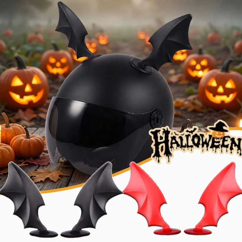 1-5PCS Red Black Devil Horn Wings Helmet Decorative Props Halloween for Motorcycle Electric Bike Headset DIY Styling Use
1-5PCS Red Black Devil Horn Wings Helmet Decorative Props Halloween for Motorcycle Electric Bike Headset DIY Styling Use